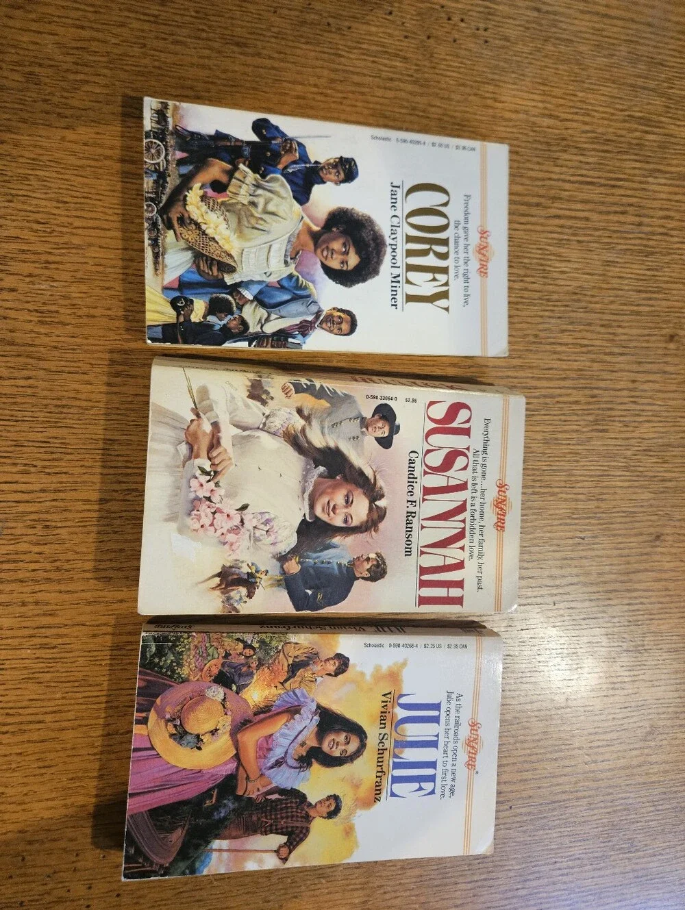Collecible Vintage Paperback Scholastic Sunfire Romance Teen Books - 16